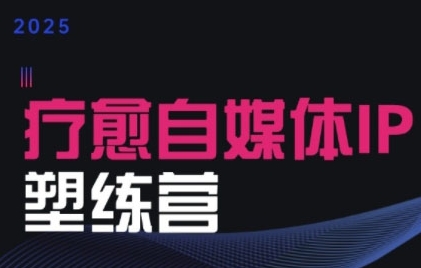 2025治愈自媒体IP训练营，专为疗愈领域从业者打造-宅客基地